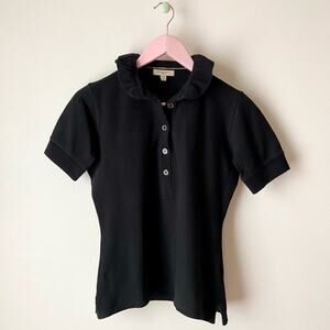 Burberry Black Polo Shirt
